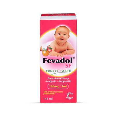 Fevadol Sf Syrup 145 Ml