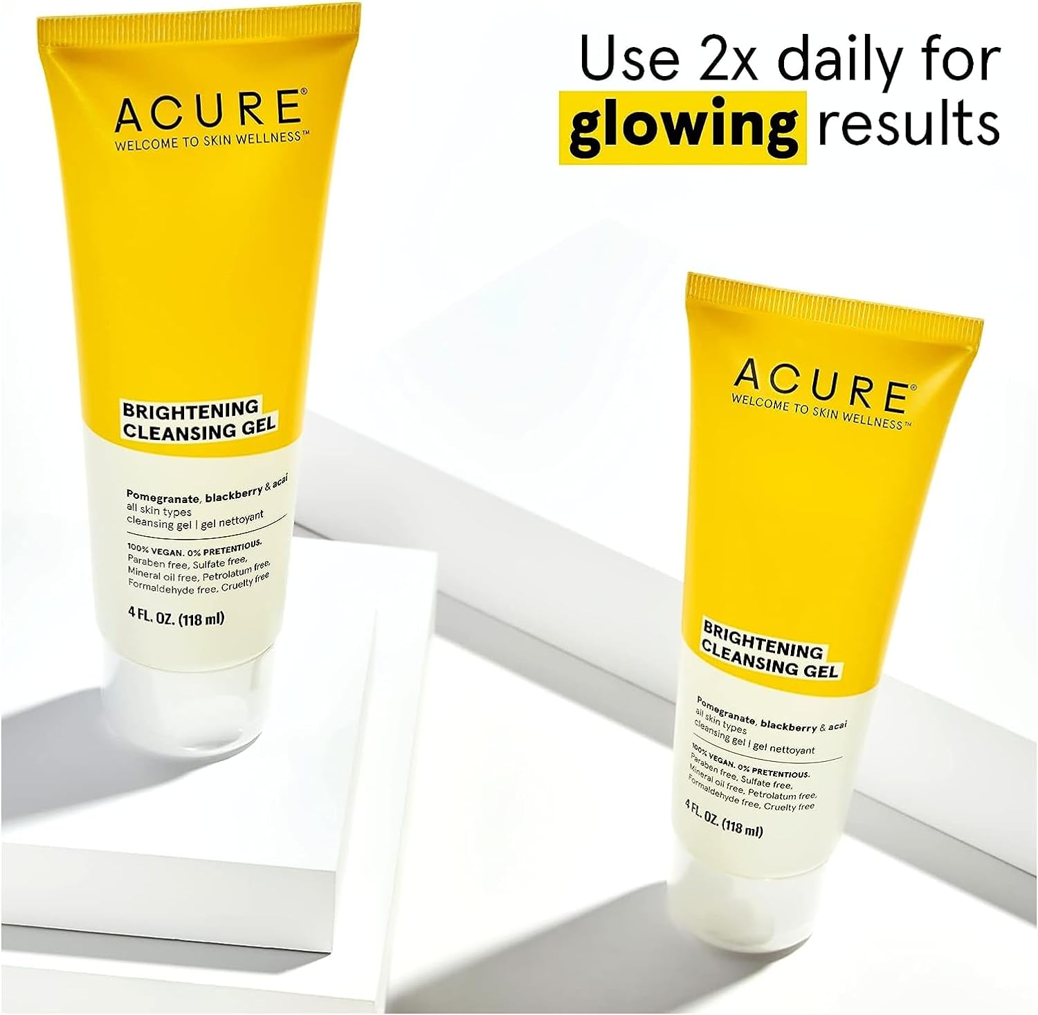 Acure Brightening Cleansing Gel 