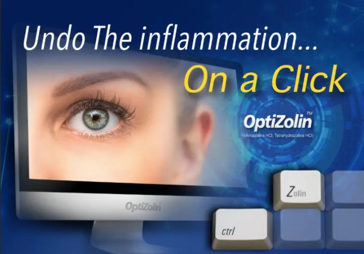 Optizolin opthalmic solution 10ml/bottle