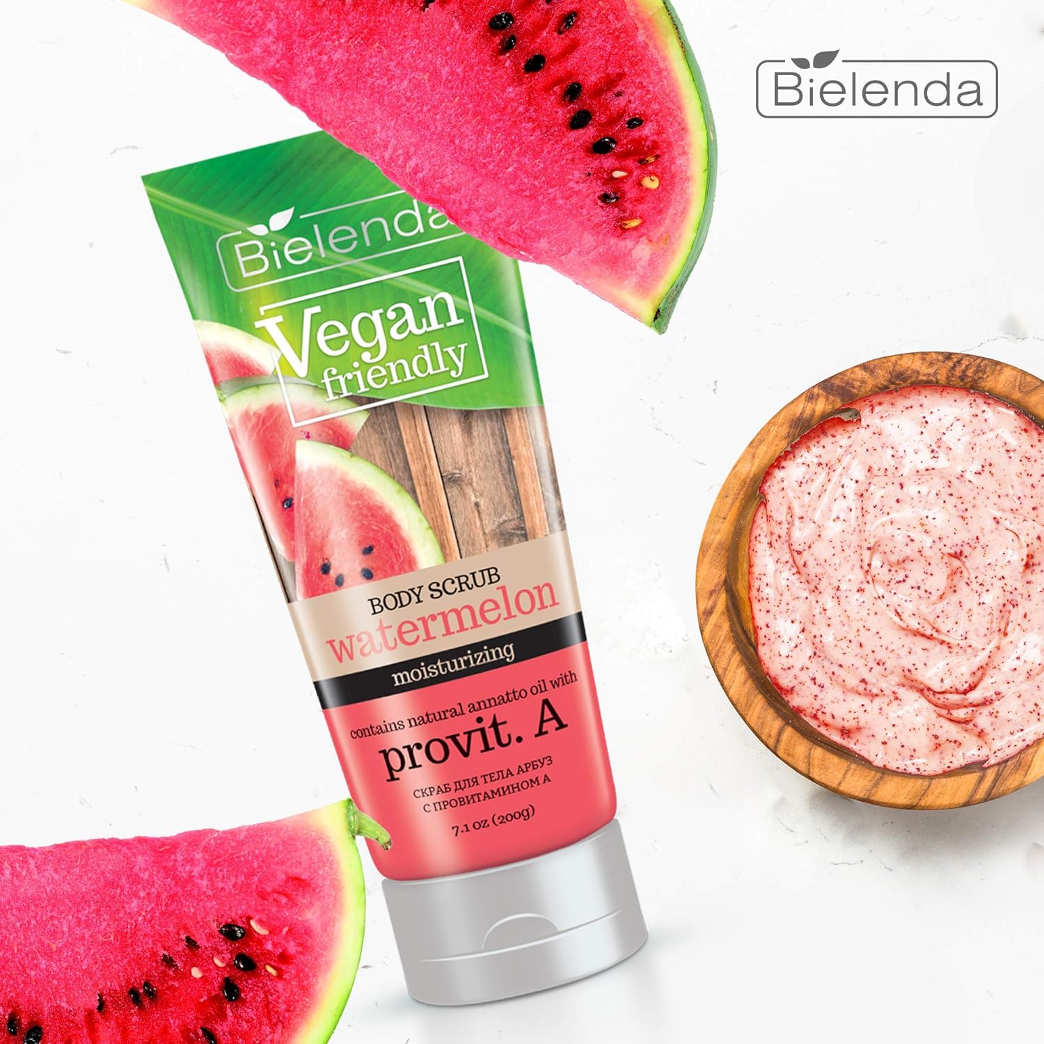 Bielenda Vegan Friendly Watermelon Body Scrub 200 Ml