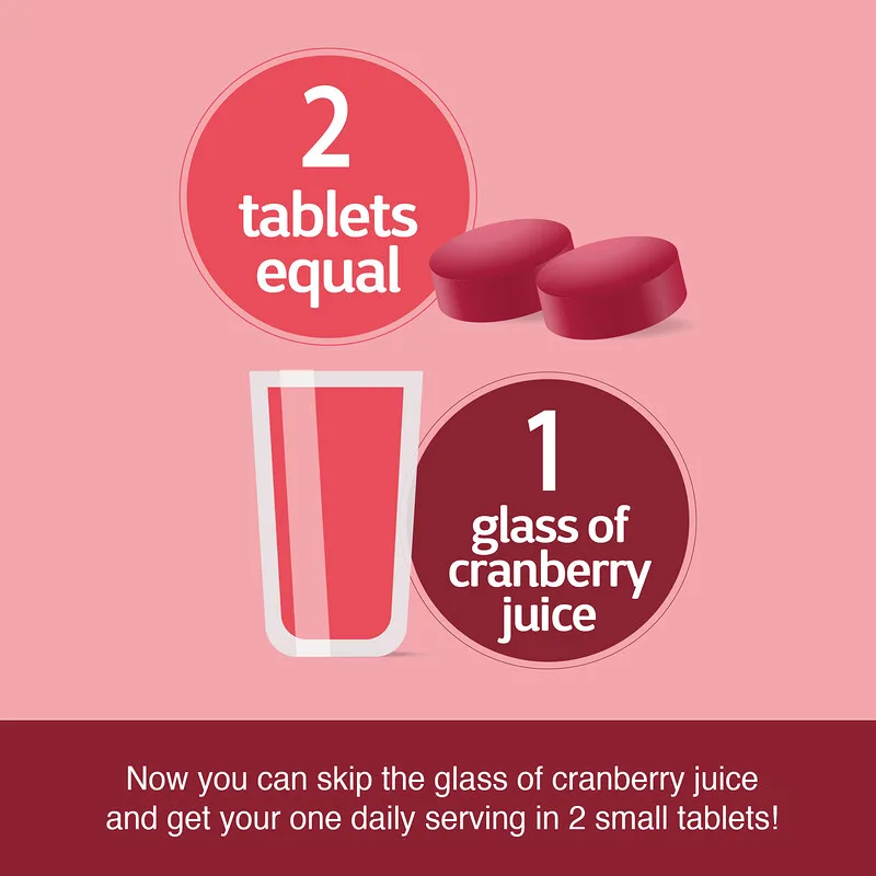 21St Century Cranberry Plus Probiotic 60 Tab