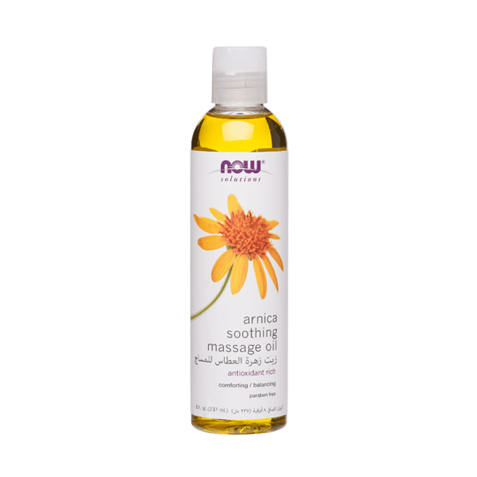 Now Arnica Soothing Massage Oil 237Ml