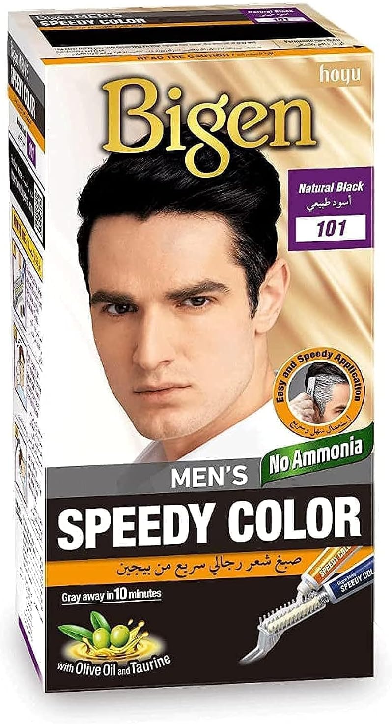 Bigen men speedy color black # 101