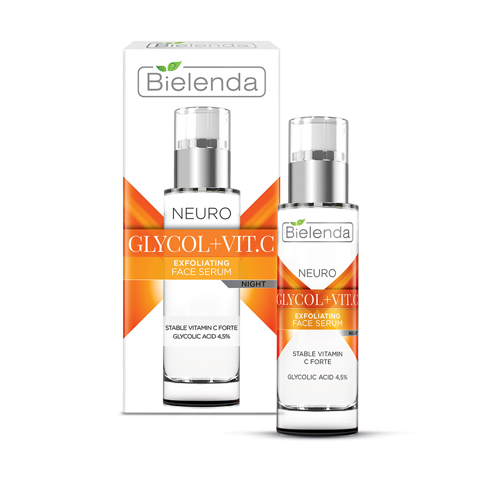 Bielenda Neuro Glicol + Vit C Exfoliating Serum