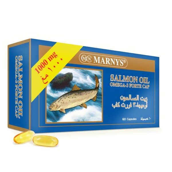 Marnys Omega Salmon Oil 60 Cap