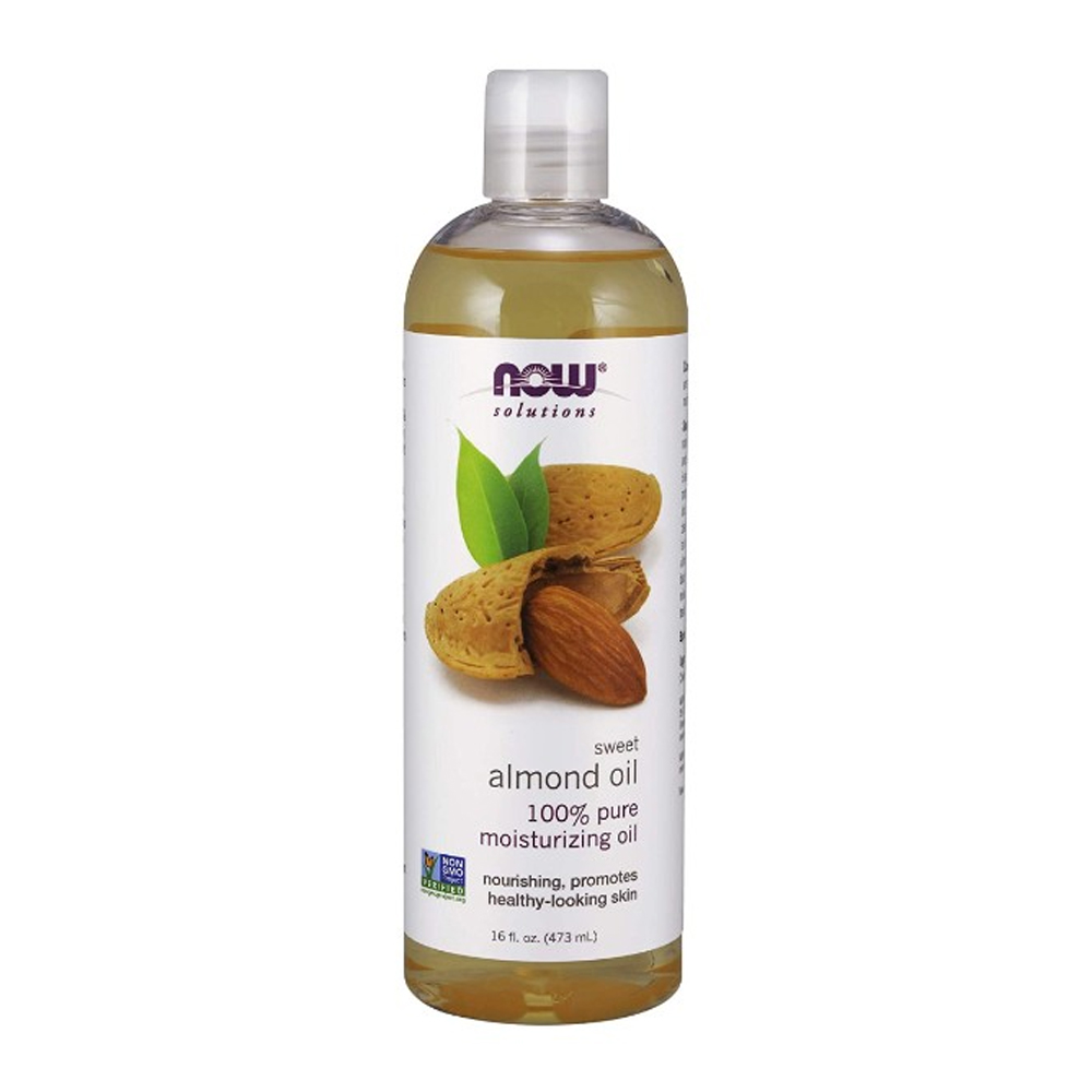 Now Solution Sweet Almond Oil Moisturizing Oil 473ml